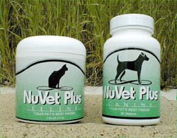 Nuvet Plus dog supplement